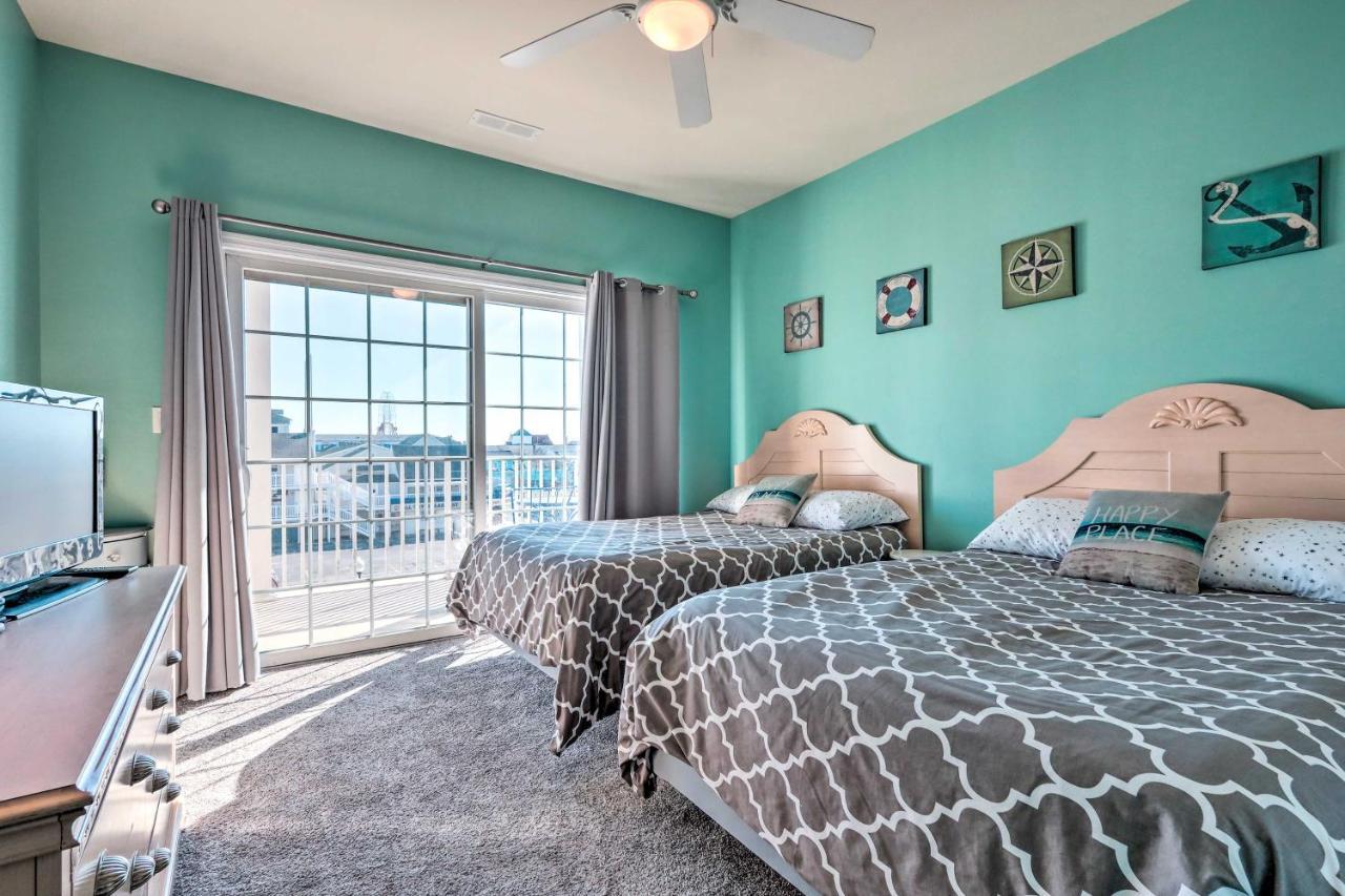 Downtown Ocean City Condo Balcony With Inlet View Εξωτερικό φωτογραφία